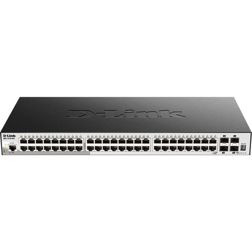 D-Link DGS-1510 DGS-1510-52X 48 Anschlüsse Verwaltbar Ethernet-Switch - 3 Unterstützte Netzwerkschicht - Modular - Verdril