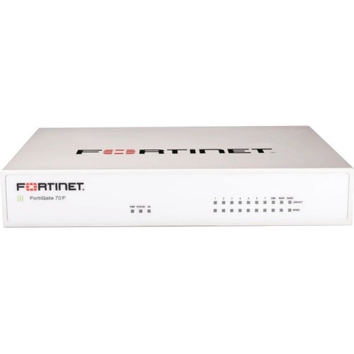 Fortinet FortiGate FG-70F Network Security/Firewall Appliance - Intrusion Prevention - 9 Port - 10/100/1000Base-T - Gigabi