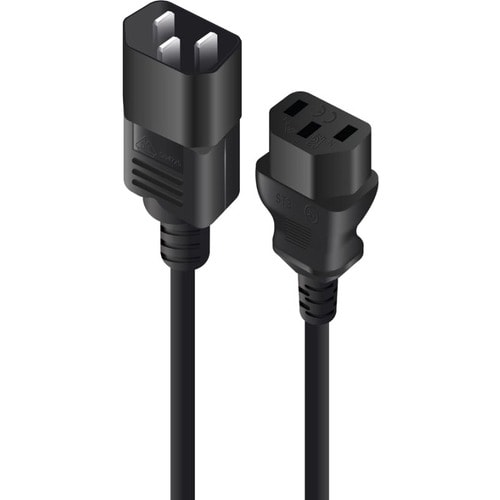 ALOGIC 3m IEC C13 to IEC C14 Computer Power Extension Cord - Male to Female - BLUE