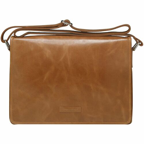 dbramante1928 ApS Marselisborg Carrying Case (Messenger) for 35.6 cm (14") Apple Notebook, MacBook - Golden Brown - Leathe