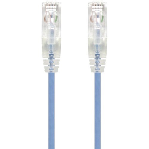 ALOGIC 1m Blue Ultra Slim Cat6 Network Cable, UTP, 28AWG - Series Alpha