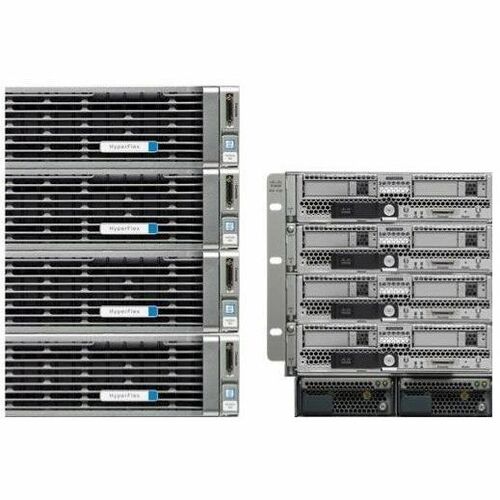 Cisco HyperFlex Sistema Barebone de Servidor - Recondicionado - 2U Montável sobre rack - 2 x Processor Support - Intel C61