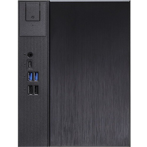 Asrock DeskMeet X300, PC de tamanho 8L, PC barebone, AMD X300, Socket AM4, DDR4-SDRAM, PCI Express, Serial ATA III