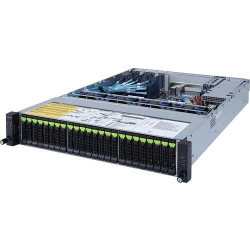 Gigabyte R272-Z34 Server Barebone System - 2U Rack-mountable - 1 x Processor Support - AMD Chip - 128 GB DDR4 SDRAM DDR4-3