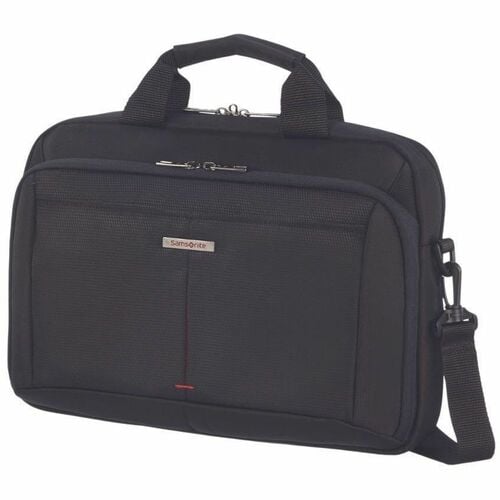 Samsonite Guardit 2.0 Carrying Case (Briefcase) for 33.8 cm (13.3") Notebook, Cable, Pen - Black - Polyester Body - Handle