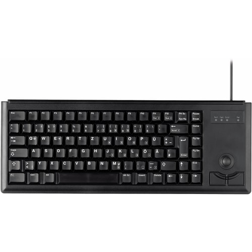CHERRY G84-4400 Keyboard - Cable Connectivity - PS/2 Interface - English (UK) - Black - 84 Key(s)