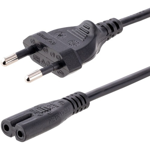 StarTech.com 752E-3M-POWER-LEAD Standard Power Cord - 3 m - For Notebook, Monitor, Scanner, Printer - CEE 7/16 / IEC 60320