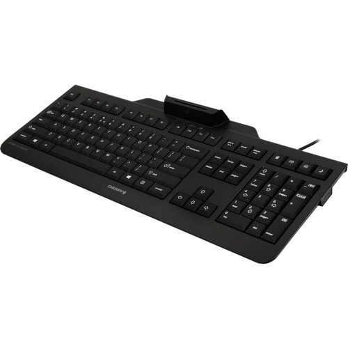 CHERRY KC 1000 SC Tastatur - Kabel Konnektivität - USB Schnittstelle - Tschechisch - Schwarz