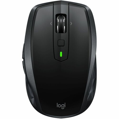 Logitech MX Anywhere 2S 鼠标 - 蓝牙 - USB - 暗视野 - 7 按钮 - 无线 - 10 m - 可充电 - 4000 dpi - 倾斜轮