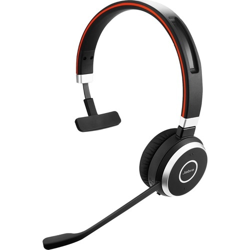 Jabra Evolve 65 Headset - Mono - USB Type A - Wireless - Bluetooth - 98.4 ft - Over-the-head - Binaural - Ear-cup - Noise 