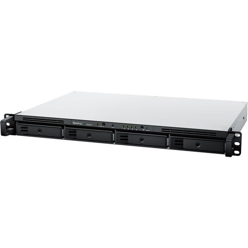 Synology RackStation RS422+ 4 x Total Bays SAN/NAS Storage System Ryzen R1600 Dual-core (2 Core) 2.60 GHz - 2 GB RAM - DDR