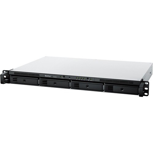 Synology RackStation RS422+ 4 x Total Bays SAN/NAS Storage System Ryzen R1600 Dual-core (2 Core) 2.60 GHz - 2 GB RAM - DDR
