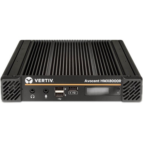 Vertiv AVOCENT HMX8000 Digital - Com fios - Compatível com TAA - 4K - 4096 x 2160 Resolução máxima de vídeo - 2 x Rede (RJ