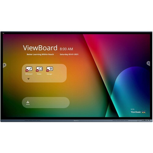 ViewSonic ViewBoard IFP8662 2184,40 mm 4K UHD LCD Collaboration Display - Projiziert kapazitiv - Touchscreen - 16:9 Seiten
