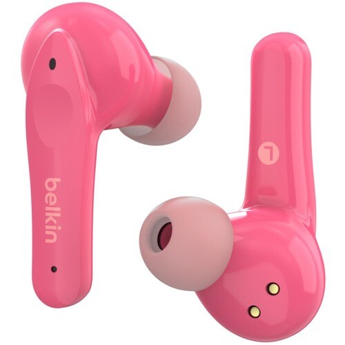Belkin SOUNDFORM Nano True Wireless Ohrhörer Stereo Ohrhörerset - Rosa - Binaural - In-Ear - 1000 cm Reichweite - Bluetooth