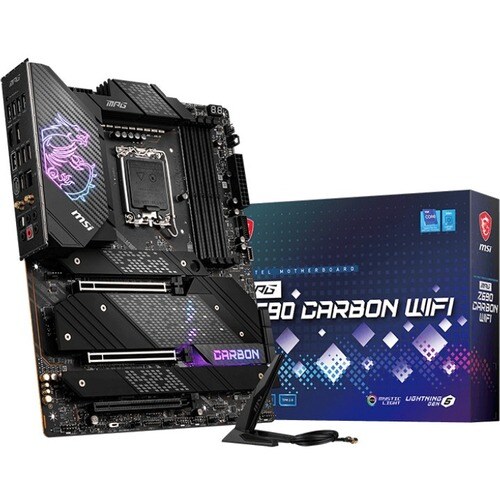 MSI MPG Z690 CARBON WIFI Gaming Desktop Motherboard - Intel Z690 Chipset - Socket LGA-1700 - Intel Optane Memory Ready - A