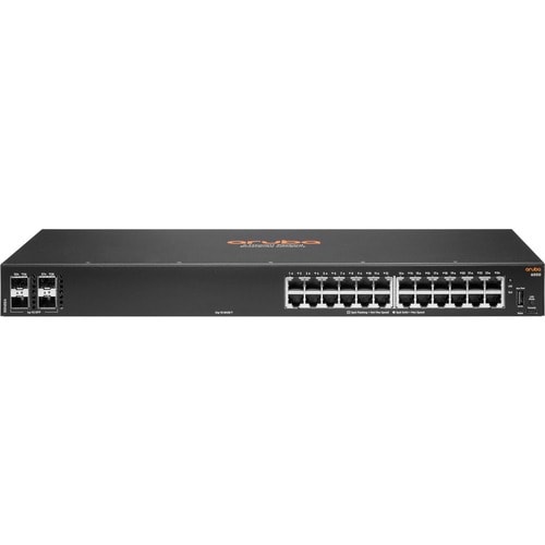 HPE CX 6000 24 Ports Manageable Ethernet Switch - Gigabit Ethernet - 10/100/1000Base-T, 1000Base-X - 3 Layer Supported - M