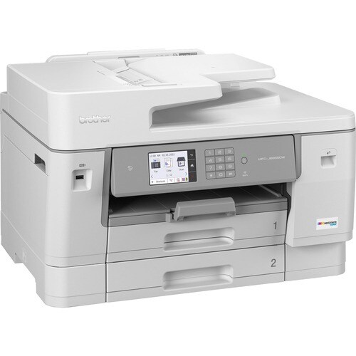 Brother MFC-J6955DW Wireless INKvestment Tank Inkjet Multifunction Printer - Color - Copier/Fax/Printer/Scanner - 1200 x 4