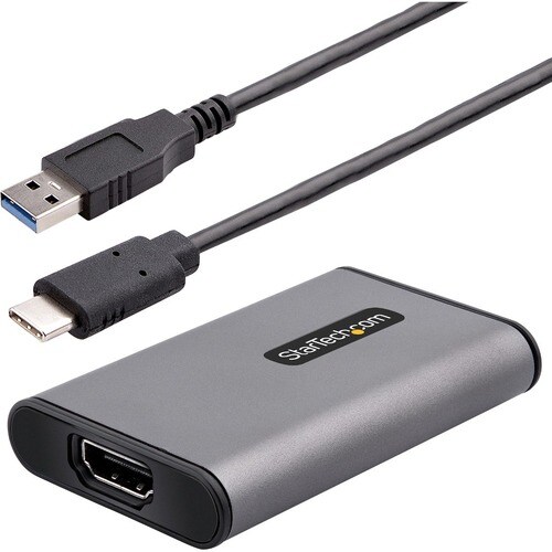 StarTech.com USB 3.0 HDMI Video Capture Device, 4K Video External USB Capture Card/Adapter, UVC Screen Recorder, works w/U