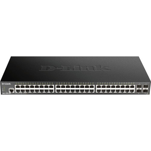D-Link DGS-1250 DGS-1250-52X 48 Ports Manageable Ethernet Switch - Gigabit Ethernet, 10 Gigabit Ethernet - 1000Base-T, 10G