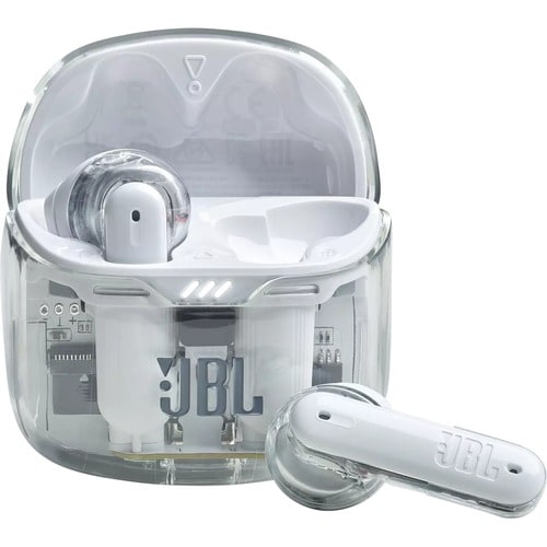 JBL Tune Flex True Wireless Earbud Stereo Earset - White - Binaural - In-ear - Bluetooth - 32 Ohm - 20 Hz to 20 kHz