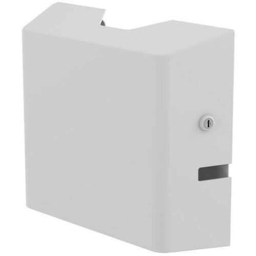 Ergotron Mounting Enclosure for CPU, Computer - White - 5 lb Load Capacity - High-grade Plastic