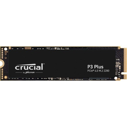 Crucial P3 Plus CT1000P3PSSD8 1 TB Solid State Drive - M.2 2280 Internal - PCI Express NVMe (PCI Express NVMe 4.0 x4) - 22