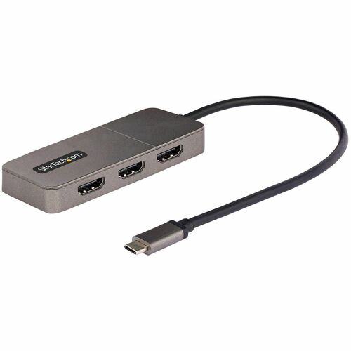 StarTech.com USB-C auf 3x HDMI MST Hub, Multi-Monitor Adapter/Splitter, 3x 4K 60Hz, HDR, nur Windows, kompatibel mit Thund