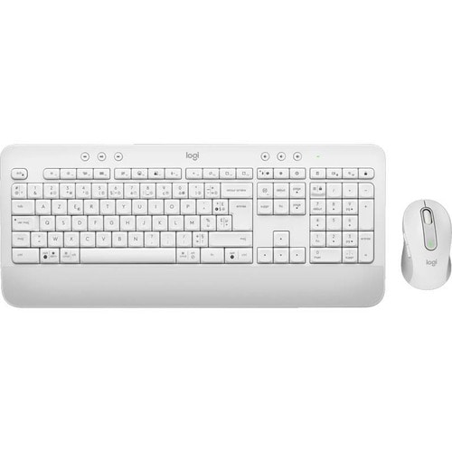 Clavier et souris Logitech Signature MK650 - Français - USB Piston plongeur Sans fil Bluetooth/RF Clavier - 118 Touches - 