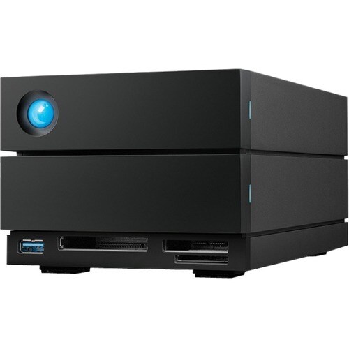 Seagate 2big Dock 2 x Total Bays DAS Storage System - 40 TB HDD - 40 TB Installed HDD Capacity - Thunderbolt 3