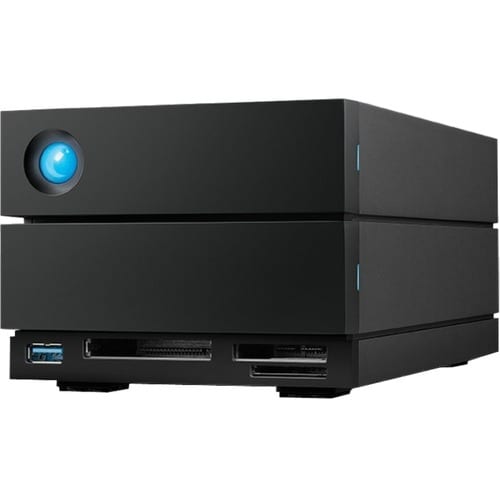Seagate 2big Dock 2 x Total Bays DAS Storage System - 40 TB HDD - 40 TB Installed HDD Capacity - Thunderbolt 3