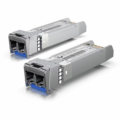 Ubiquiti 10G Single-Mode Optical Module - For Data Networking, Optical Network - 2 x LC/UPC 10GBase-X Duplex Network - Opt