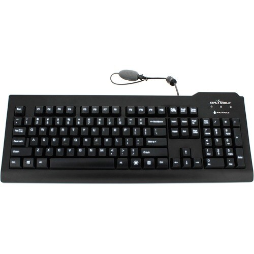 Seal Shield Silver Seal SSKSV207G Keyboard - Cable Connectivity - USB Interface - English, French - Membrane Keyswitch - P