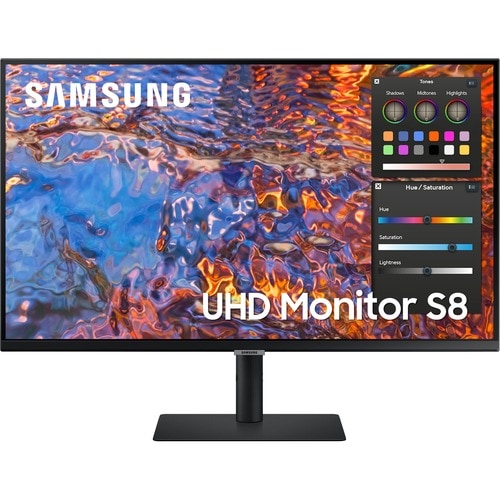 Samsung ViewFinity S32B804PXN 27" Class 4K UHD LCD Monitor - 16:9 - Black - 27" Viewable - In-plane Switching (IPS) Techno