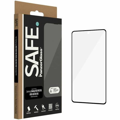 Safe Tempered Glass Screen Protector - For LCD Smartphone - Drop Resistant, Scratch Resistant, Shock Resistant, Crack Resi