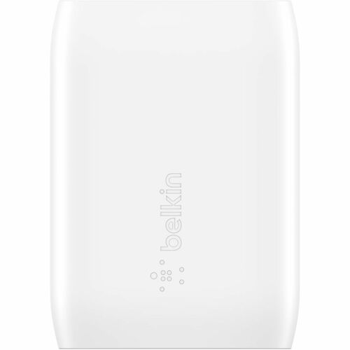 Belkin 30W USB-C PD 3.0 PPS Wall Charger + 3.3ft USB-C to USB-C Cable - Fast Charging - White - 30 W - White
