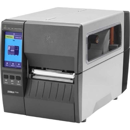 Zebra ZT231 Secretária Impressora de transferência térmica - Monocromático - Impressão de etiqueta - Ethernet - USB - Host