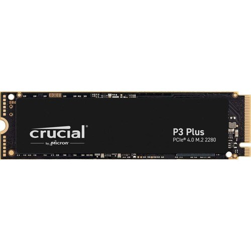 Crucial P3 Plus CT2000P3PSSD8 2 TB Solid State Drive - M.2 2280 Internal - PCI Express NVMe (PCI Express NVMe 4.0 x4) - 44