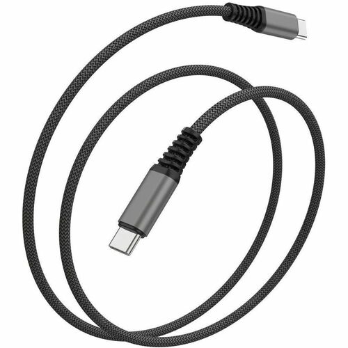 4smarts PremiumCord 1,50 m USB-C Datentransferkabel - Cable for Notebook, Tablet, Smartphone - 480 Mbit/s - Schwarz