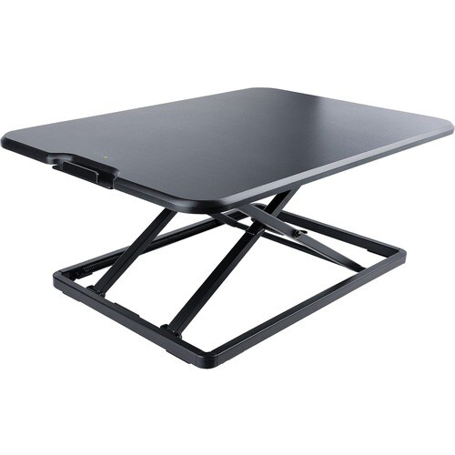 StarTech.com Standing Desk Converter for Laptop, Up to 8kg/17.6lb, Height Adjustable Laptop Riser, Table Top Sit Stand Des