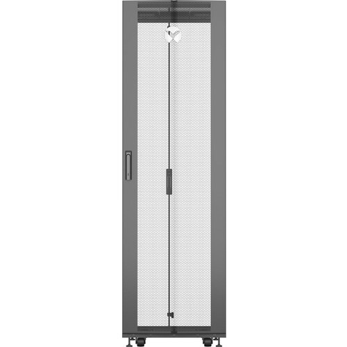 VERTIV VR 42U Gabinete de rack para Interruptor LAN, Painel de ligação, Servidor - 600 mm Rack Width x 1115 mm Profundidad