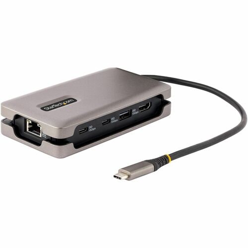 StarTech.com Adattatore Multiporta USB-C, HDMI 2.0b 4K60Hz, HDR, Hub 3 Porte USB 3.2 Gen 2, PD 100W, Mini Dock da Viaggio 