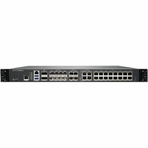 SonicWall NSsp 10700 High Availability Firewall - Application Security - 20 Port - 100GBase-X, 10GBase-X, 10GBase-T - 100 