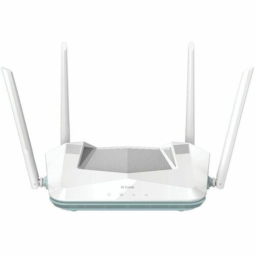 D-Link EAGLE PRO AI R32 Wi-Fi 6 IEEE 802.11 a/b/g/n/ac/ax Ethernet Wireless Router - Dual Band - 2.40 GHz ISM Band - 5 GHz