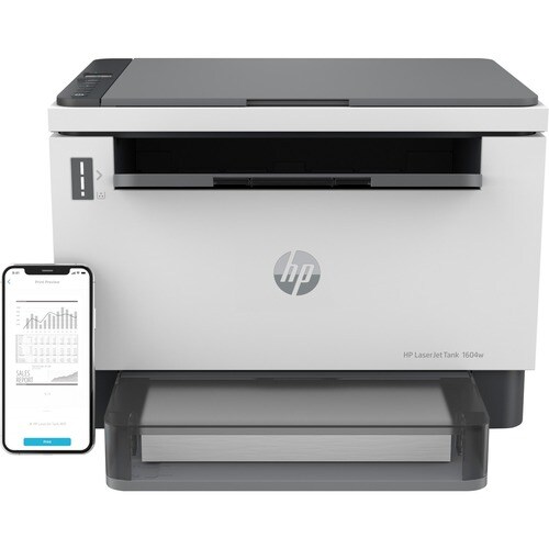 HP LaserJet 1604w Laser Multifunction Printer - For Plain Paper Print