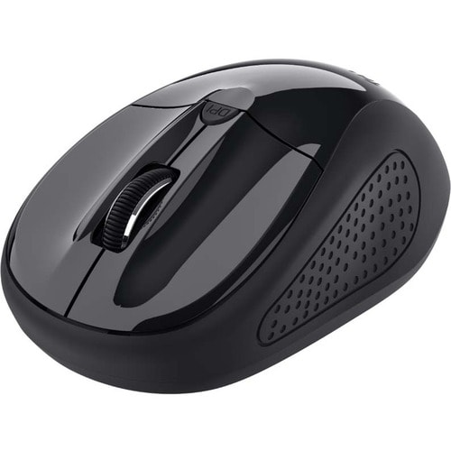 Trust Mouse - Radio Frequency - USB 1.0 - Optical - 4 Button(s) - Black - Wireless - 2.40 GHz - 1600 dpi - Scroll Wheel - 