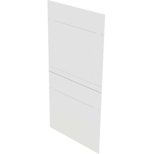 MINKELS Side Panel - Steel - Signal White - 47U Rack Height - 2199.2 mm Height - 1200 mm Depth