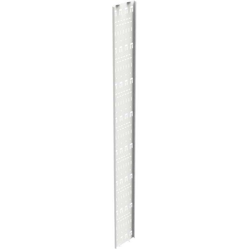 MINKELS Cable Routing - White - Cable Tray - 24U Height - Metal