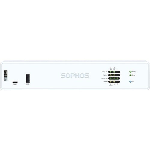 Sophos XGS 87 Network Security/Firewall Appliance - 1 Year Xstream Protection - 4 Port - 10/100/1000Base-T - Gigabit Ether