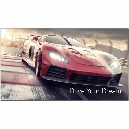 LG Slim Bezel 55VM5J-H Digital Signage Display - 55" LCD - In-plane Switching (IPS) Technology - 24 Hours/7 Days Operation